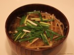 えのき＆根菜の味噌汁